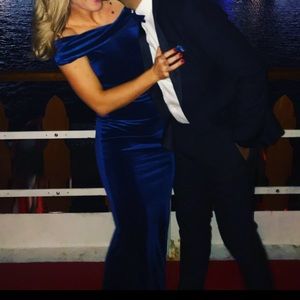 royal blue ballgown 💙 Worn once ASOS
